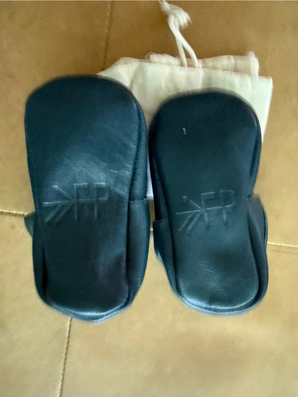 Freshly Picked Navy Moccasin Size 2